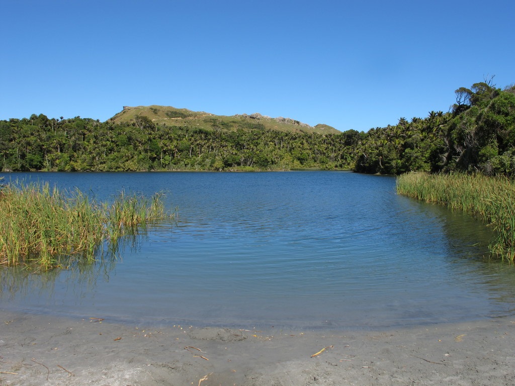 Kaihoka Lakes, great swimming